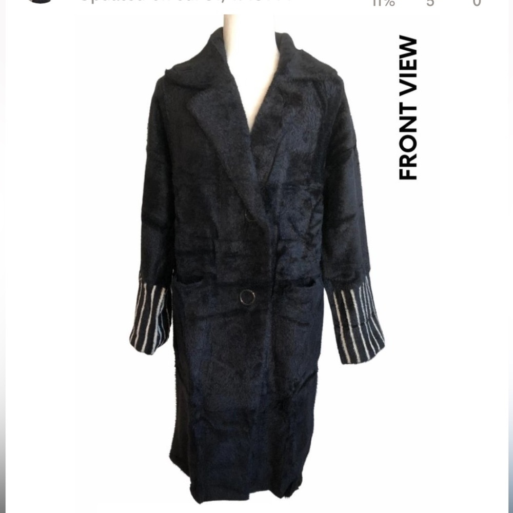 Elegant Black Women's Coat
